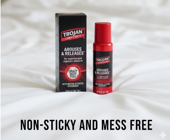 trojan lubricants arouses and releases how to use