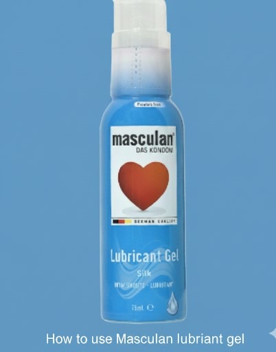 How to use Masculan lubricant gel