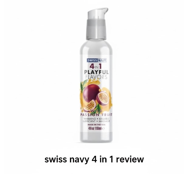 swiss navy 4 in 1 review